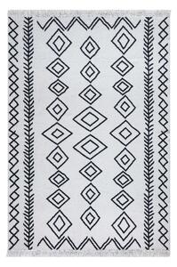 Duo fehér-fekete pamut szőnyeg, 80 x 150 cm - Oyo home