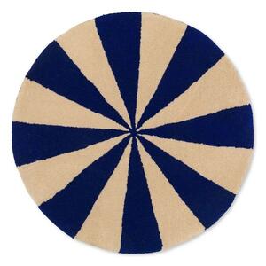 Ferm LIVING - Arch Tufted Szőnyeg Small Bright Blue/Off-White - Lampemesteren