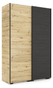 Malibu bútorlapos gardrób (Méret: 134 cm)