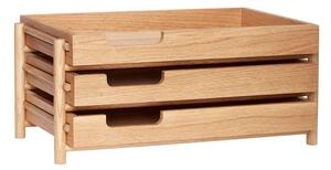 Hübsch - Note Letter Tray Natural - Lampemesteren