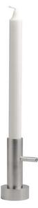 Fritz Hansen - Candleholder Single #1 Stainless Steel - Lampemesteren