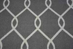 Sketch szőnyeg - F934 szürke / krém trellis