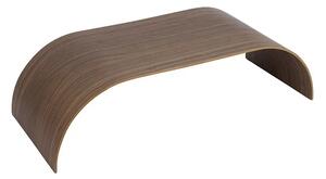 AYTM - Curva Fa Tálca a oldalon Polc L62,2xW25,3xH16 Walnut - Lampemesteren