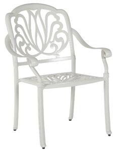 Fehér kerti szék négydarabos szettben ANCONA