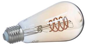 Izzó 4,9W ST64 Tuya WLAN E27 Amber - Luumr - Lampemesteren