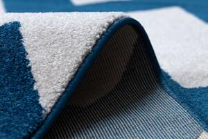 Sketch szőnyeg - FA66 kék/fehér - Cikcakk