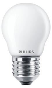 Izzó LED 6,5W Glass Crown (806lm) E27 - Philips - Lampemesteren