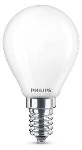 Izzó LED 4,3W Glass Crown (470lm) E14 - Philips - Lampemesteren