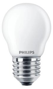 Izzó LED 4,3W Glass Crown (470lm) E27 - Philips - Lampemesteren