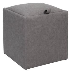 Box puff - M609 szövet - világosszürke