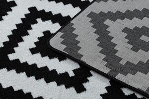 Sketch szőnyeg - F998 krém/fekete- Négyzetek Ruta