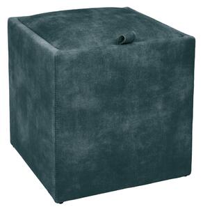 Box puff - P13 szövet - türkiz