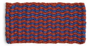HAY - Coco Stripe Wave Ajtószőnyeg Barna/Navy - Lampemesteren