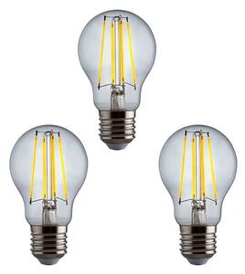 3-pack Izzó LED 4W (470lm) Tiszta CRI95 Dimmelhető E27 - e3light - Lampemesteren