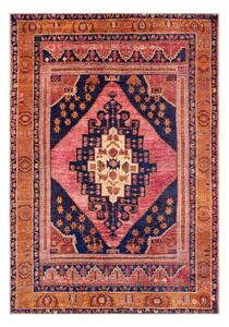 Senneh narancssárga-rózsaszín szőnyeg, 120 x 180 cm - Floorita