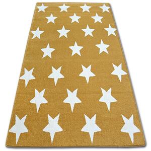 Sketch szőnyeg - FA68 arany/krém - Csillagok