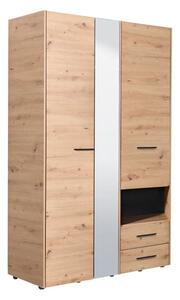 Vero 3K2FO/Alicante tükrös gardróbszekrény