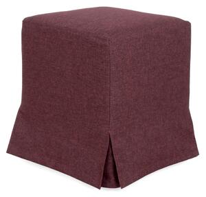 Cube H puff huzattal - S78 szövet - bordó