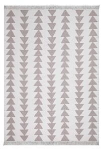 Duo fehér-bézs pamut szőnyeg, 80 x 150 cm - Oyo home