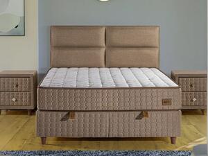 Sidney boxspring ágy (Méret: 180x200, Szín: Kávé)