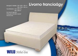 Livorno franciaágy (Méret: 140x200)