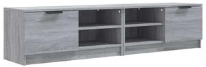 2 db Sonoma Szürke Fa TV-szekrény - 80x35x36,5 cm