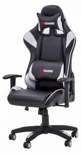 Zuma Line Gaming szék fekete/fehér ZL0258