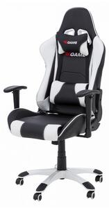Zuma Line Gaming szék fekete/fehér ZL0257