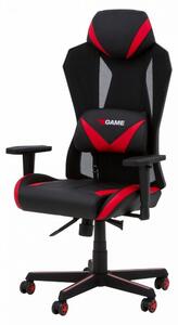 Zuma Line Gaming szék fekete/piros ZL0260