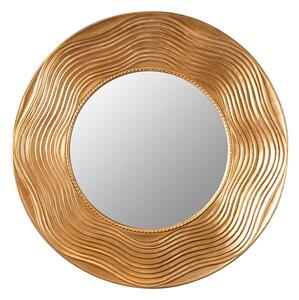 Circle arany színű fali tükör 100 cm