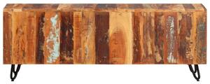 Rusztikus Újrahasznosított Fa TV-Szekrény - 110x30x40 cm
