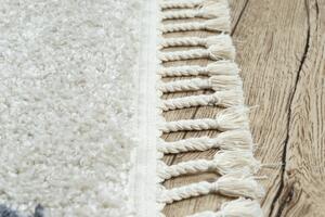 Szőnyeg Berber meknes B5910 krém / szürke Rojt shaggy bozontos