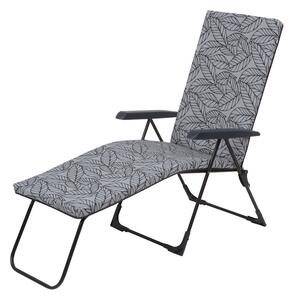 Patio Barletta nyugágy szürke levelek