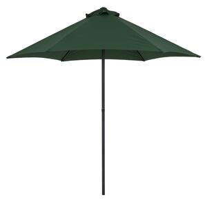Patio acél napernyő 2,5m zöld