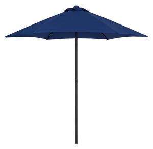 Patio acél napernyő 2,5m kék