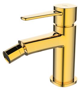 Invena Glamour, szabadon álló bidé csaptelep, arany fényes, INV-BB-02-009-V