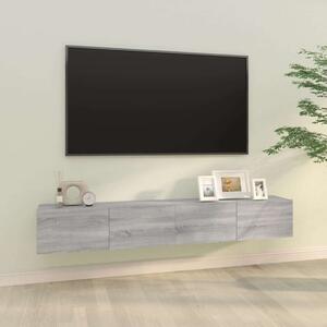VidaXL Falra Szerelhető TV Szekrény Szett - 2 db - 100x30x30 cm