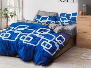 KALIBER kék pamut ágynemű + párnahuzat 40 x 50 cm ingyen