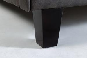 Design ágy Viviano 160 x 200 cm sötétszürke