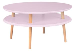 UFO rózsaszín dohányzóasztal, ⌀ 70 cm - Ragaba
