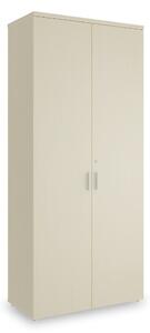 SimpleOffice magas szekrény 80 x 40 x 180 cm, nyír