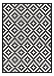 Narma Viki fekete-fehér mintás kétoldalas szőnyeg, 70 x 140 cm - Woodman