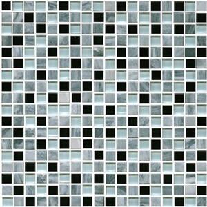 Kőmozaik Premium Mosaic Stone szürke 30x30 cm matt STMOS15MIX1