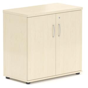 Alacsony szekrény Visio 80 x 38,5 x 76 cm, juhar