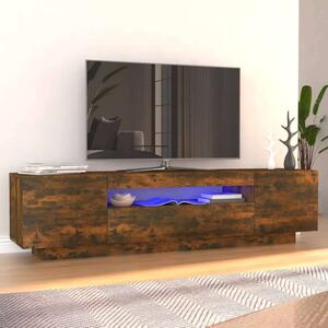 VidaXL TV-szekrény - Füstös Tölgy - 160 cm