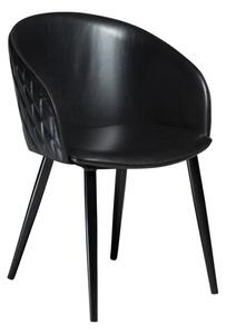 Dual fekete műbőr szék - DAN-FORM Denmark