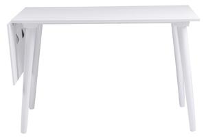 Lotte Leaf fehér étkezőasztal, 120 x 80 cm - Rowico
