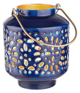 BLUE MAROCCO lámpás Ø12,5cm, sötétkék