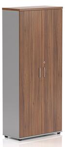Magas széles gardrób Visio LUX 80 x 38,5 x 183,5 cm, dió