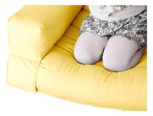 Mini Hippo sárga relaxációs gyerekfotel - Karup Design